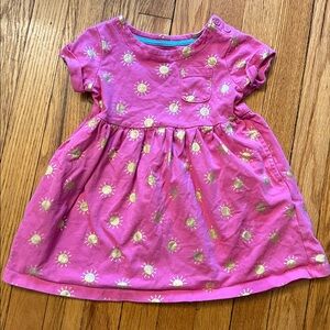 Mini Boden Foil Sun Dress